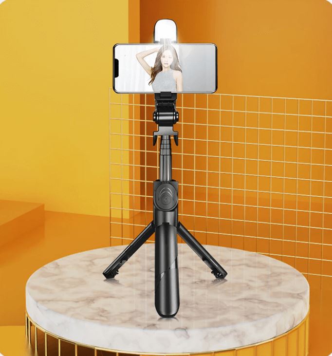 Tripé Portátil Para Celular - Controle Remoto