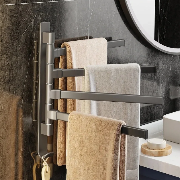 Suporte para Toalhas Dapper – Funcionalidade e Charme para Seu Espaço