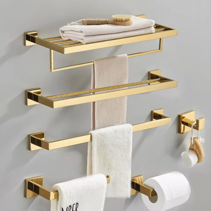 Kit de Acessórios para Banheiro Dapper – Organização e Estilo para seu Banheiro