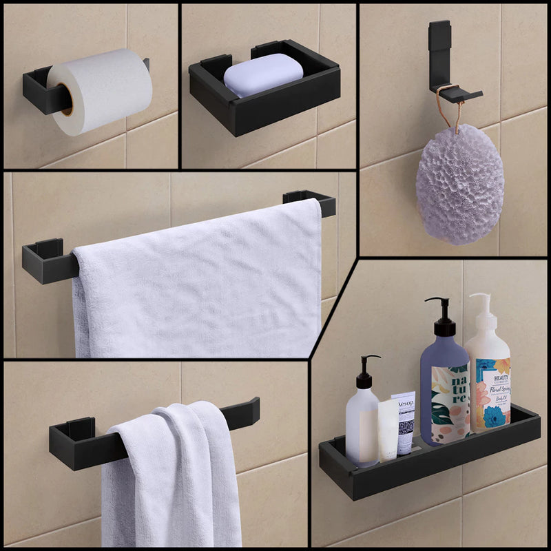 Conjunto de Acessórios para Banheiro Dapper – Transforme Seu Banheiro com Estilo