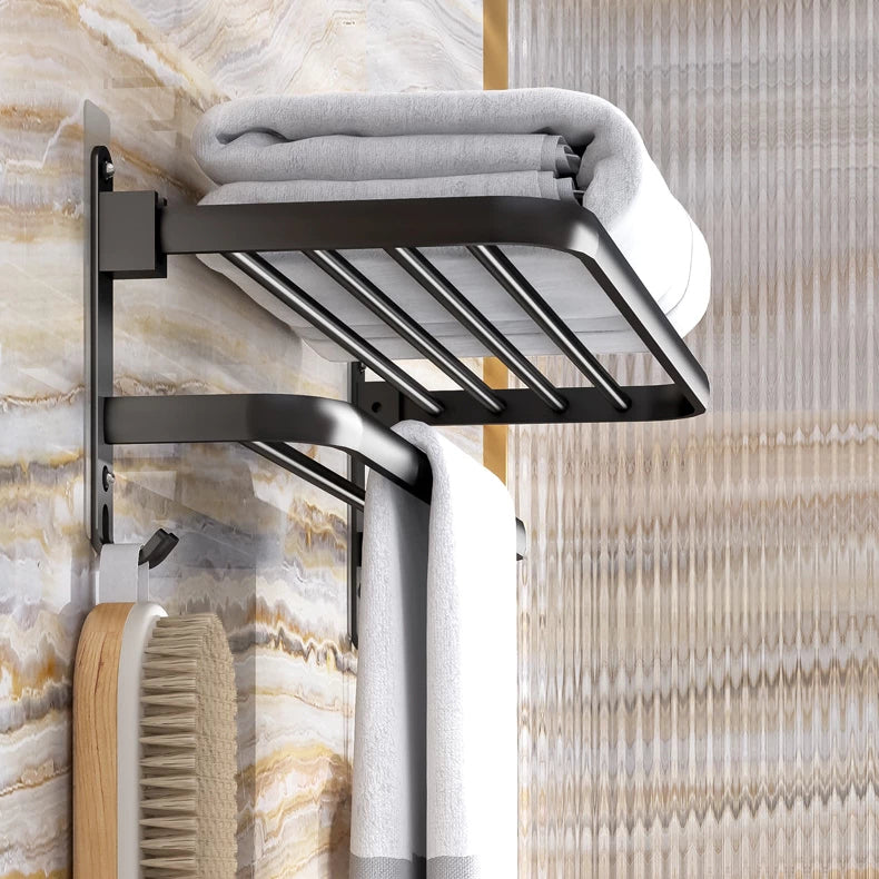 Porta-Toalhas Multifuncional Dapper – Ideal para Banheiros Modernos
