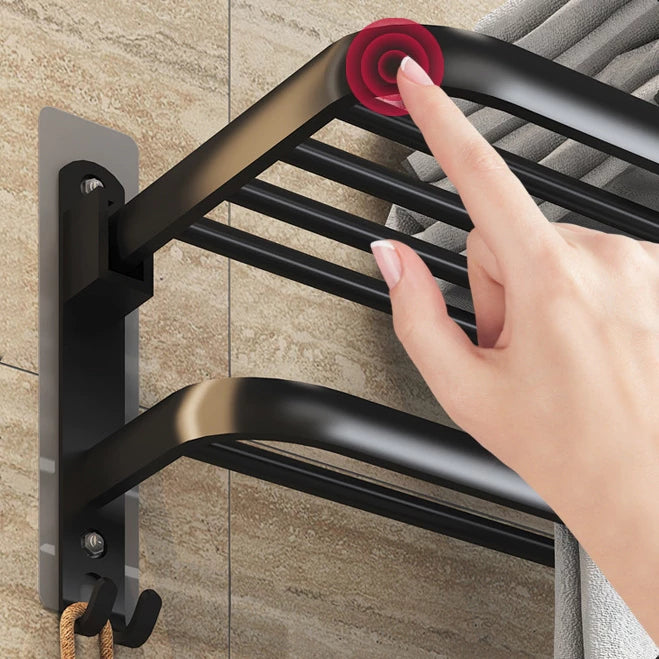 Porta-Toalhas Multifuncional Dapper – Ideal para Banheiros Modernos