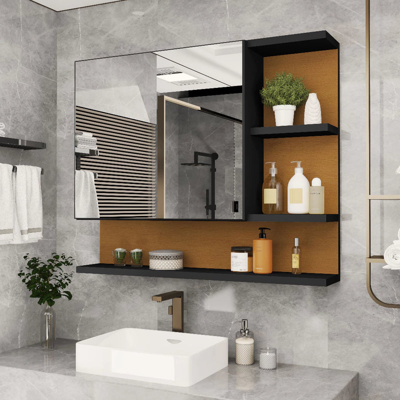 Espelho Dapper Lux com Prateleiras – Design Moderno e Funcional