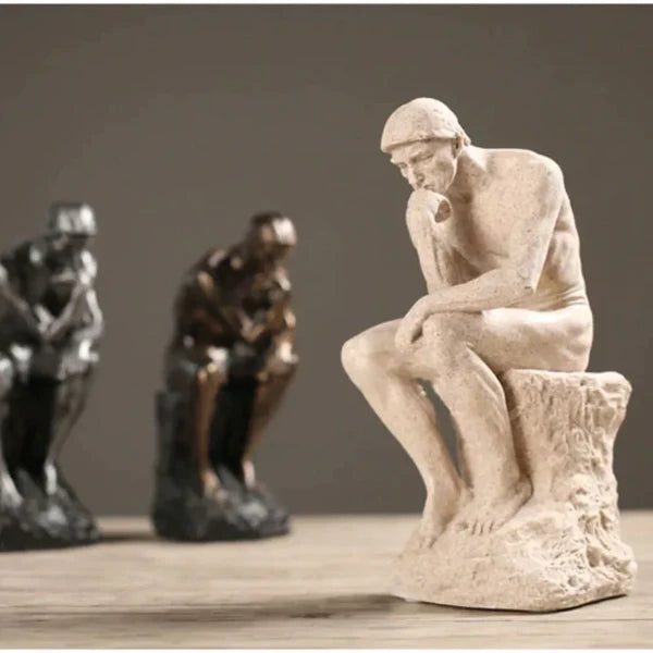 Escultura O Pensador – Arte Clássica que Reflete Sabedoria e Profundidade