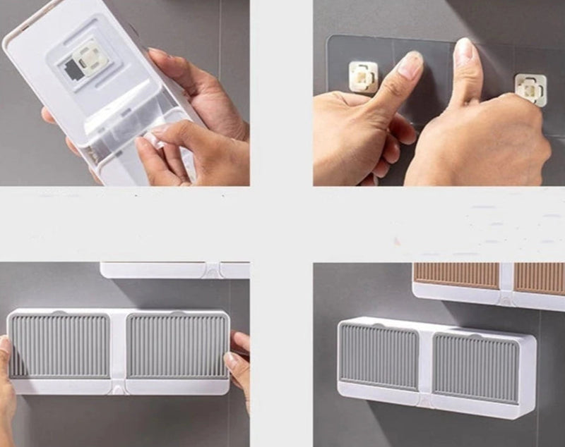 Saboneteira Minimalista Dapper – Beleza e Praticidade no Seu Banheiro