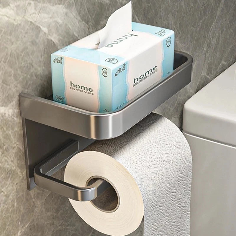 Suporte para Papel Higiênico Dapper – Praticidade e Estilo para Seu Banheiro!