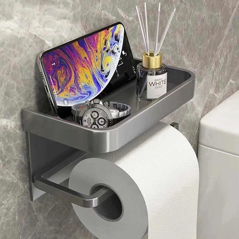 Suporte para Papel Higiênico Dapper – Praticidade e Estilo para Seu Banheiro!