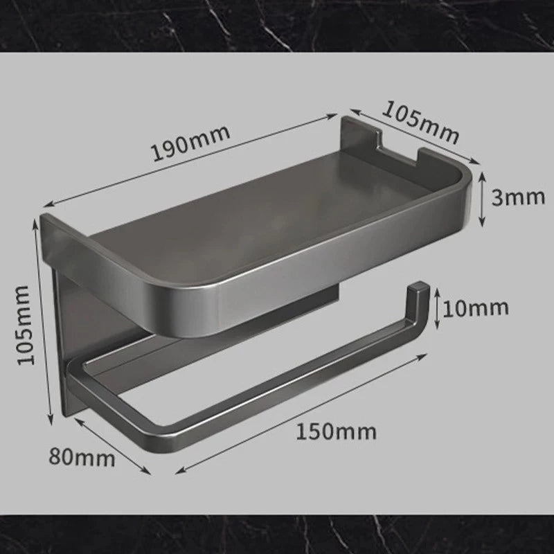 Suporte para Papel Higiênico Dapper – Praticidade e Estilo para Seu Banheiro!