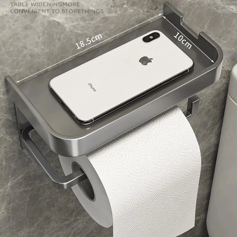 Suporte para Papel Higiênico Dapper – Praticidade e Estilo para Seu Banheiro!