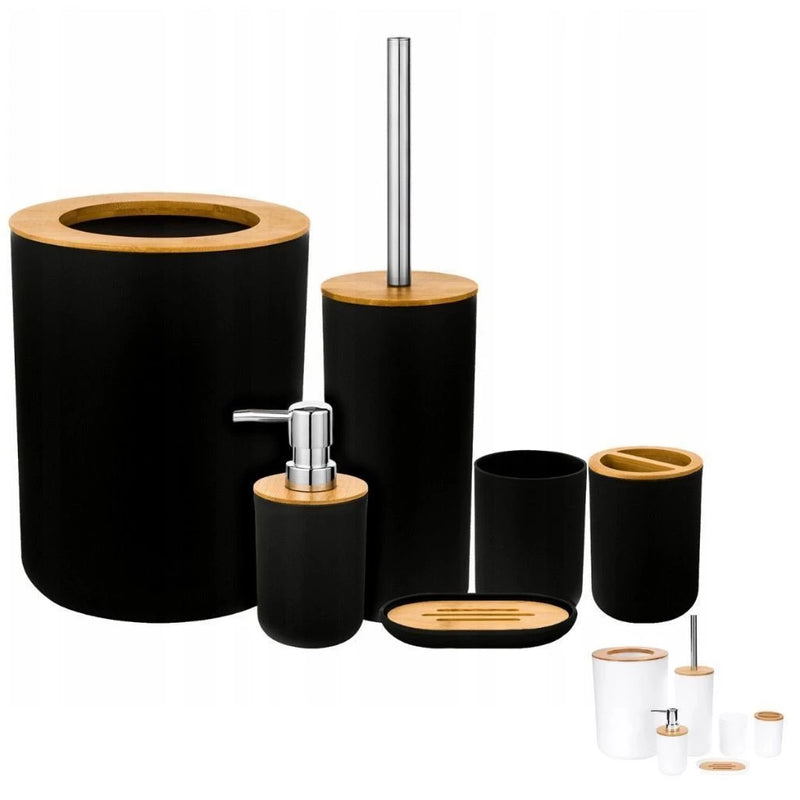 Conjunto de Higiene para Banheiro Dapper – Organização e Sofisticação em Cada Detalhe