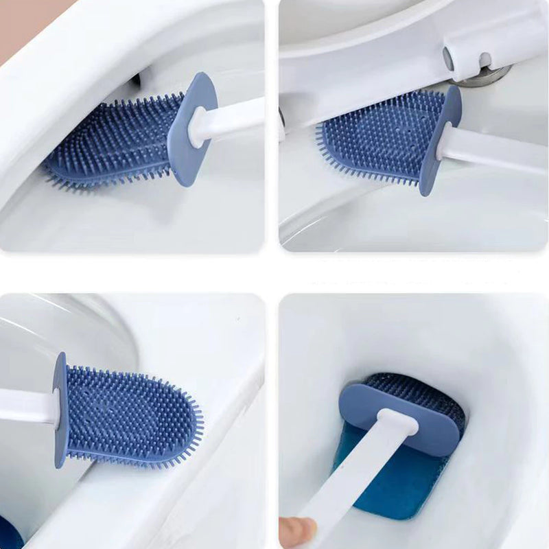 Escova de silicone Dapper para vazos sanitários